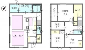 間取図