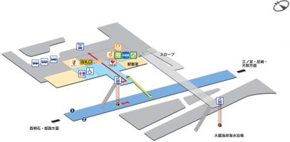 JR山陽本線朝霧駅2
